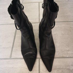 D'oggi Dessa Sole Leather Boots